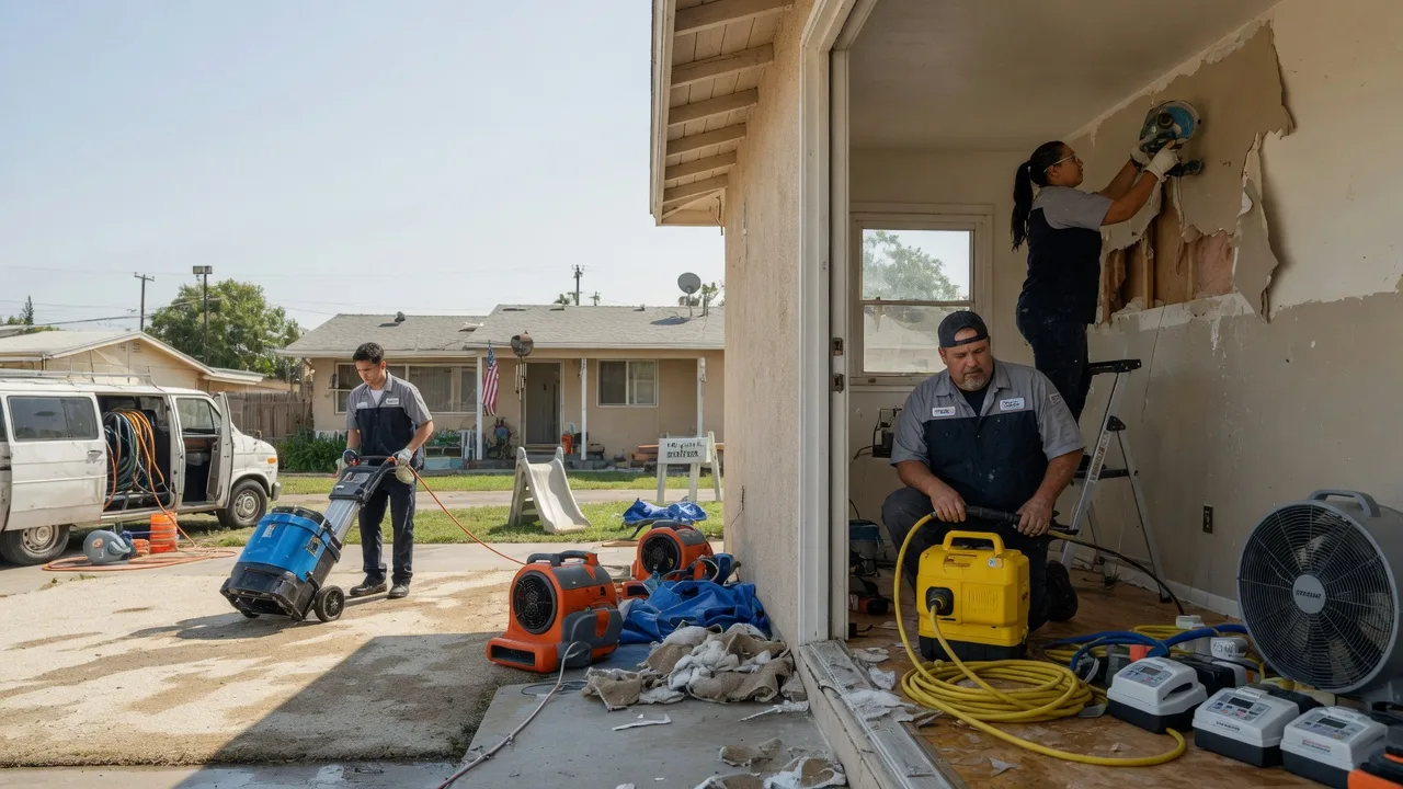 Water Damage Restoration in Okmulgee, OK near me